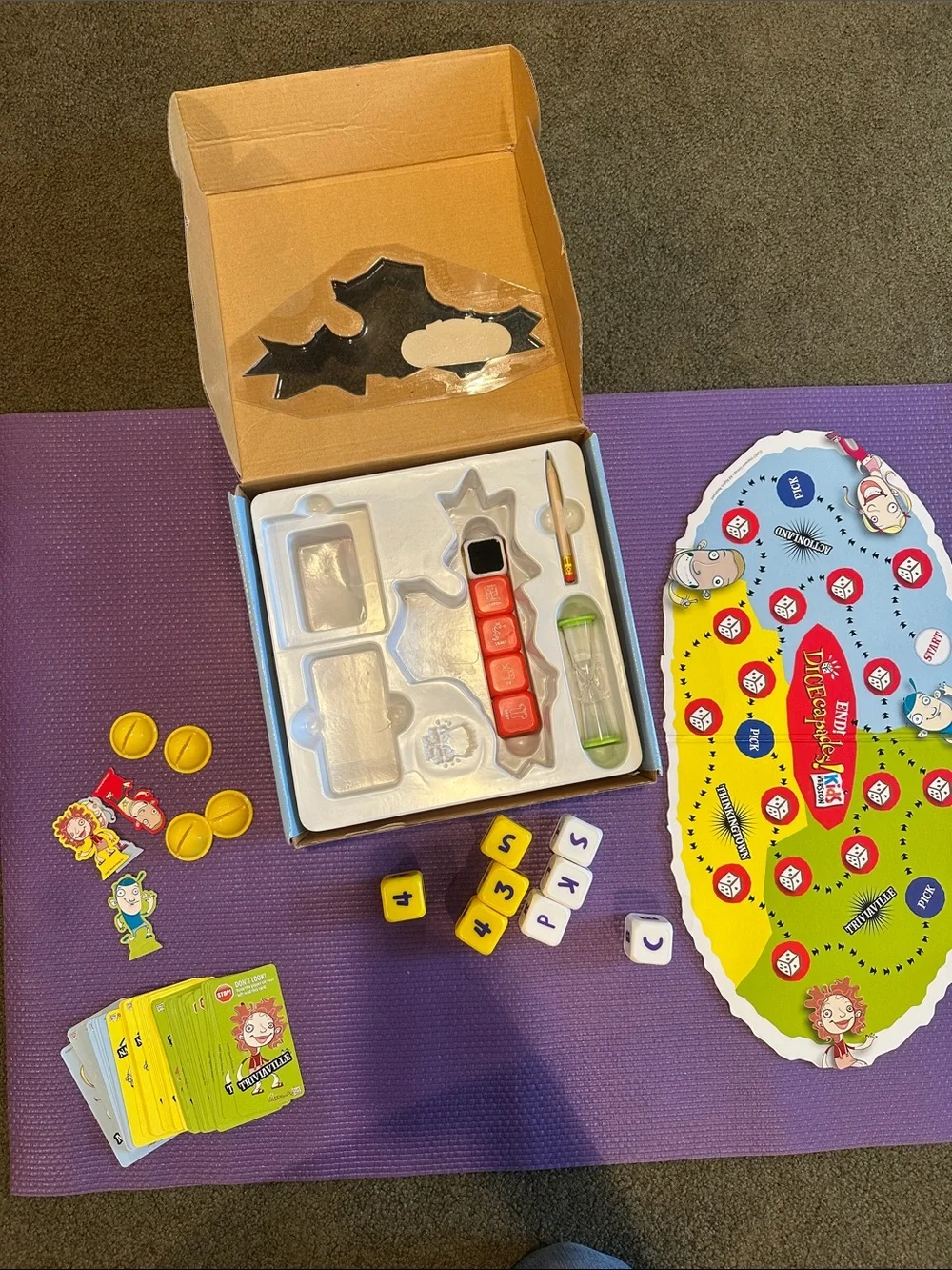 Kids Version Board Game - Red